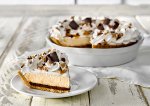 Heath Crunch Cheesecake Pie