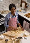 Woman Baking Cookies