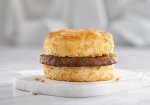 Beyond Meat Sausage Biscuit