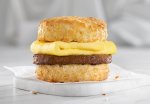 Beyond Meat Sausage Egg Biscuit