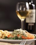 Salmon with White Wine