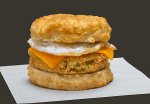 Fried Green Tomato Biscuit