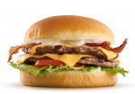 BLT Double Cheeseburger