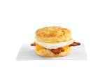 Butcher Cut and Fried Egg Biscuit