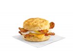 Candied Bacon Breakfast Biscuit