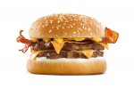 Cheesy Bacon Double Cheeseburger