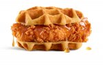 Chicken and Waffle Sandwich