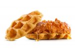 Chicken and Waffle Sandwich