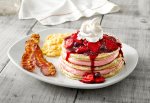 Sweet Berry Cream Cheese Pancakes