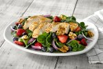 Fresh Berry and Nuts Grilled Chicken Salad