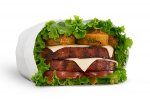 Herbivore Double Cheeseburger