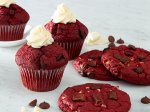 Red Velvet Muffins and Cookies