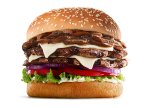 Double Portabello Burger