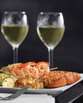 Seafood Trio with Wine