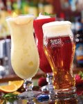Sam Adams Beer and Daiquiri