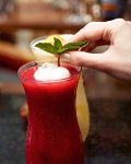 Garnishing Daiquiri