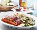 Bourbon Glazed Salmon