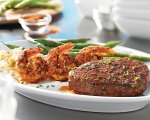 Sirloin and Shrimp