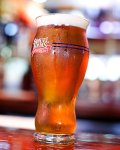 Sam Adams Beer on Bar