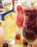 Corona and Blueberry Margaritas