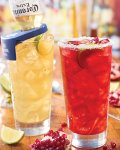 Coronita and Pomegranate Margaritas